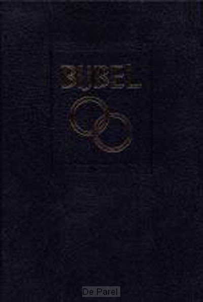 HUWELYKSBYBEL SV ZWART KUNSTL GOUDSNEE