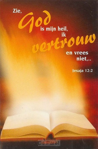 Poster a3 open bijbel jes 12:2