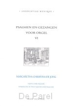 Psalmen en gezangen 6 voor orgel