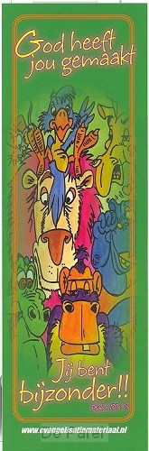 Boekenlegger bijbeltje God heeft jou gem