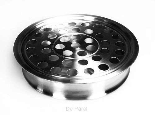 Cup tray 40 cups roestvrij staal