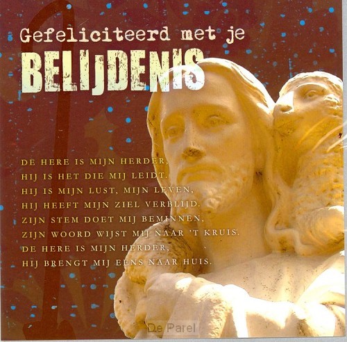 Wk gefeliciteerd belijdenis
