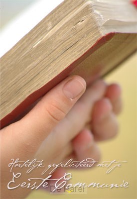 Wk communie zt bijbel in handen