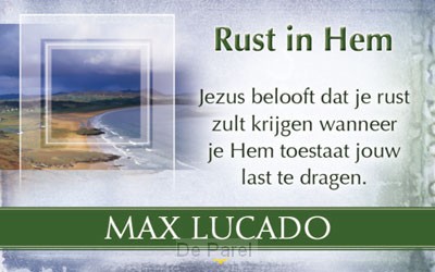 Uitdeelkaart rust in Hem