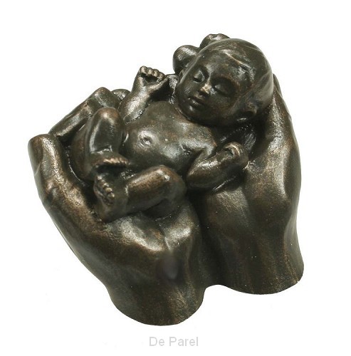 BEELD BRON DES LEVENS 10CM BRONSKL