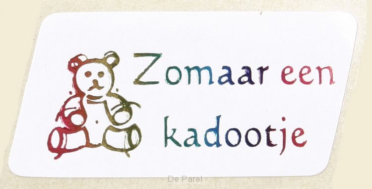 Stickerrol 500 zomaar een kadootje