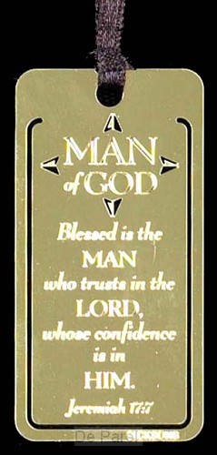 Boekclip gpl man of God blessed is the m