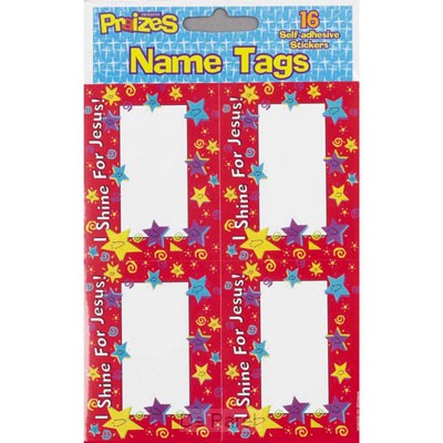 Stickerset i shine for Jesus 4x4