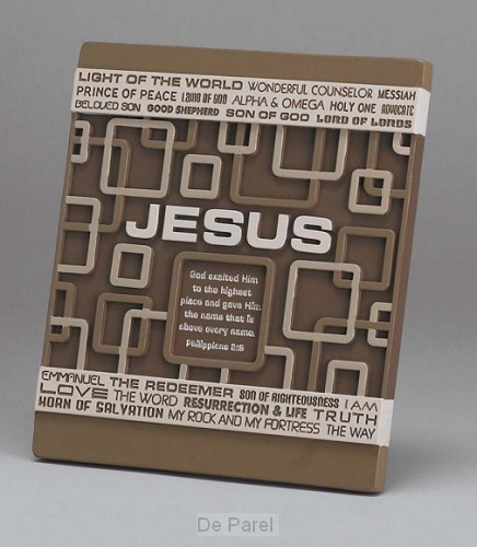 Plaquette names of Jesus