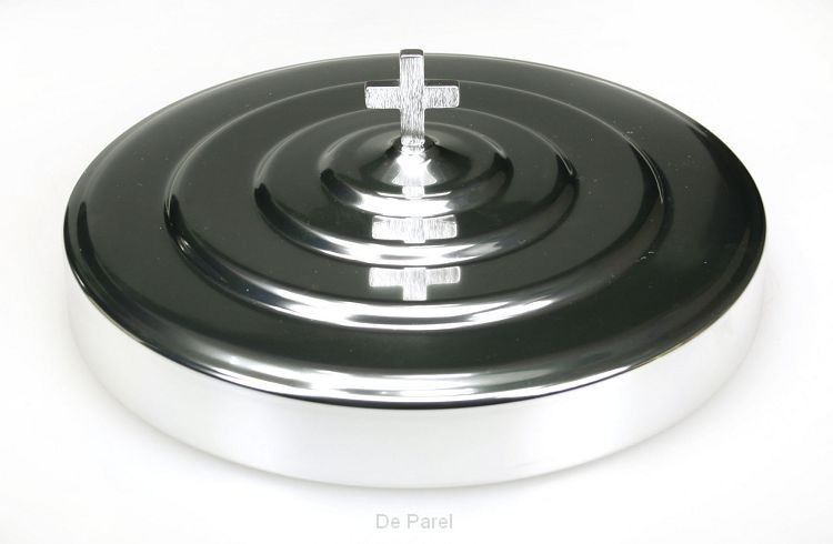 Avondmaal cup tray deksel met kruis