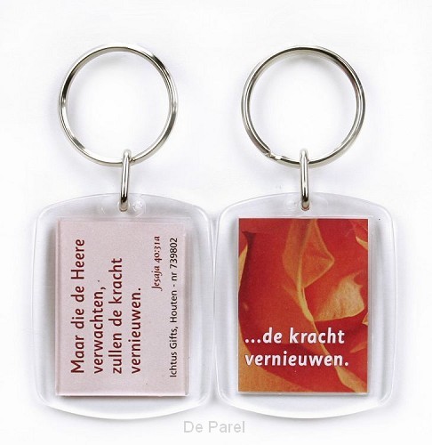 Sleutelhanger ... de kracht vernieuwen