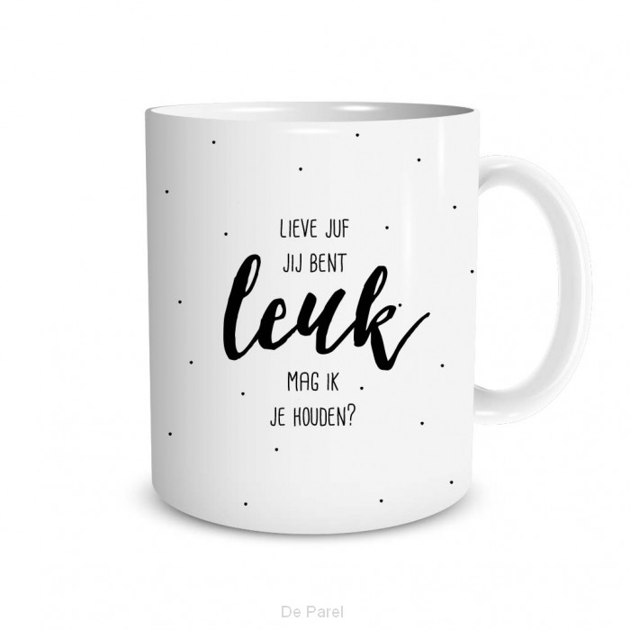 Mok juf jij bent leuk