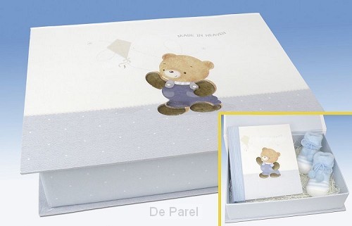 Geschenkset baby blauw made in heaven be