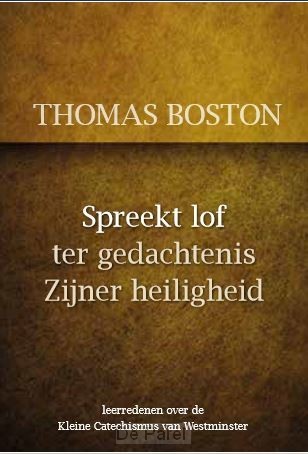 Spreekt lof ter gedachtenis Zijner heili