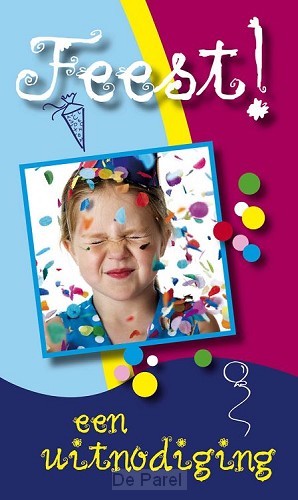 Traktaat feest een uitnodiging s25