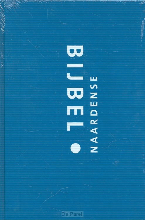 Naardense bijbel met dcb blauw