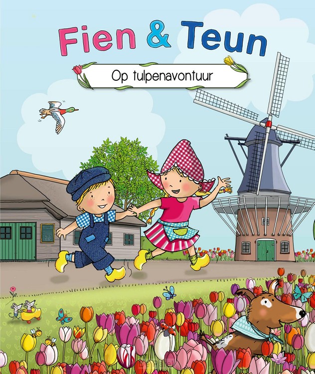 Fien en Teun op tulpenavontuur