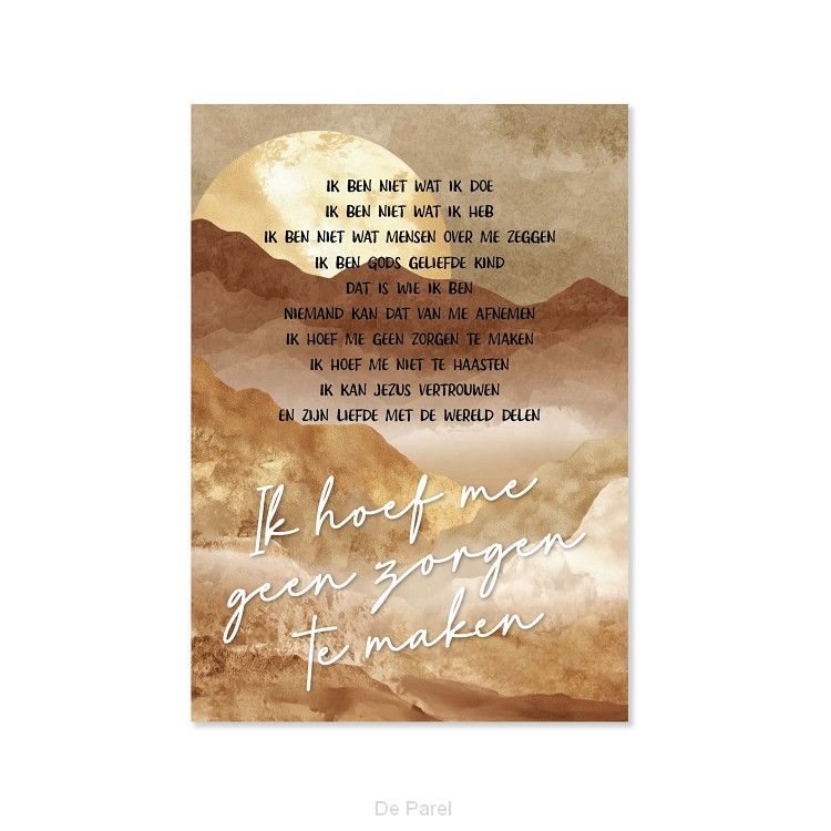 Forex A3 Geen zorgen bruin