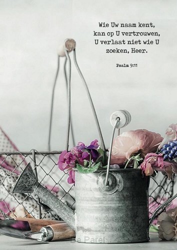 Poster wie Uw naam kent