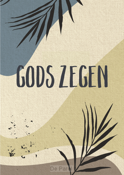 Wenskaart Gods zegen