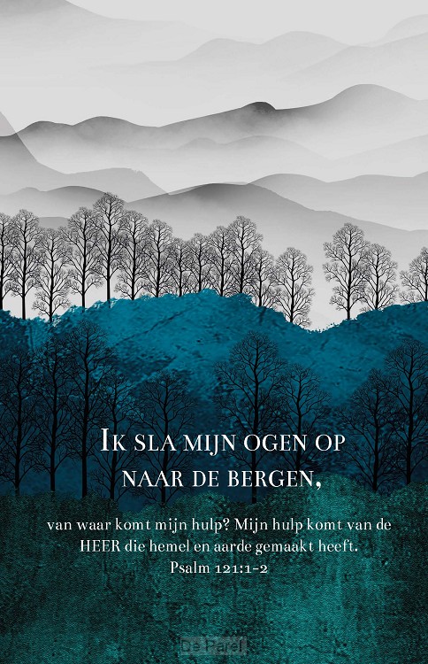 Wenskaart ik sla mijn ogen op