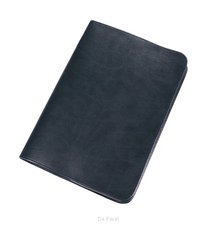 Bijbelhoes nbv 15.4x22.3x3.9 rundl blauw