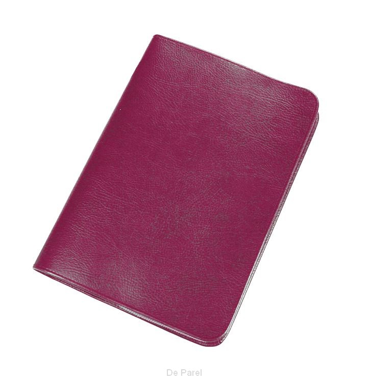 Bijbelhoes nbv 15.4x22.3x3.9 rundl roze