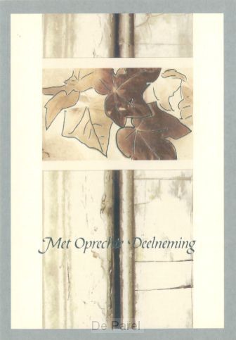 BLADEREN BRUIN LUXE KAART