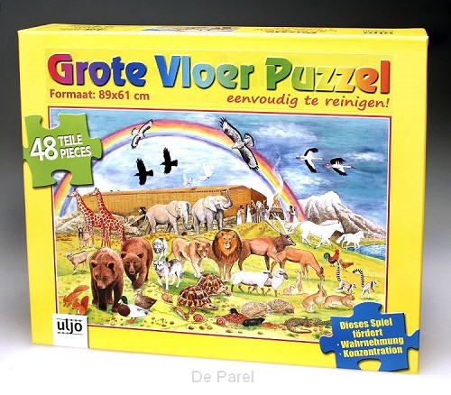 Puzzel vloer ark van noach 92x62cm