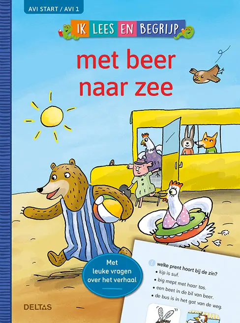 met beer naar de zee
