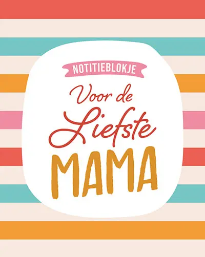 Notitieblokje voor de liefste mama