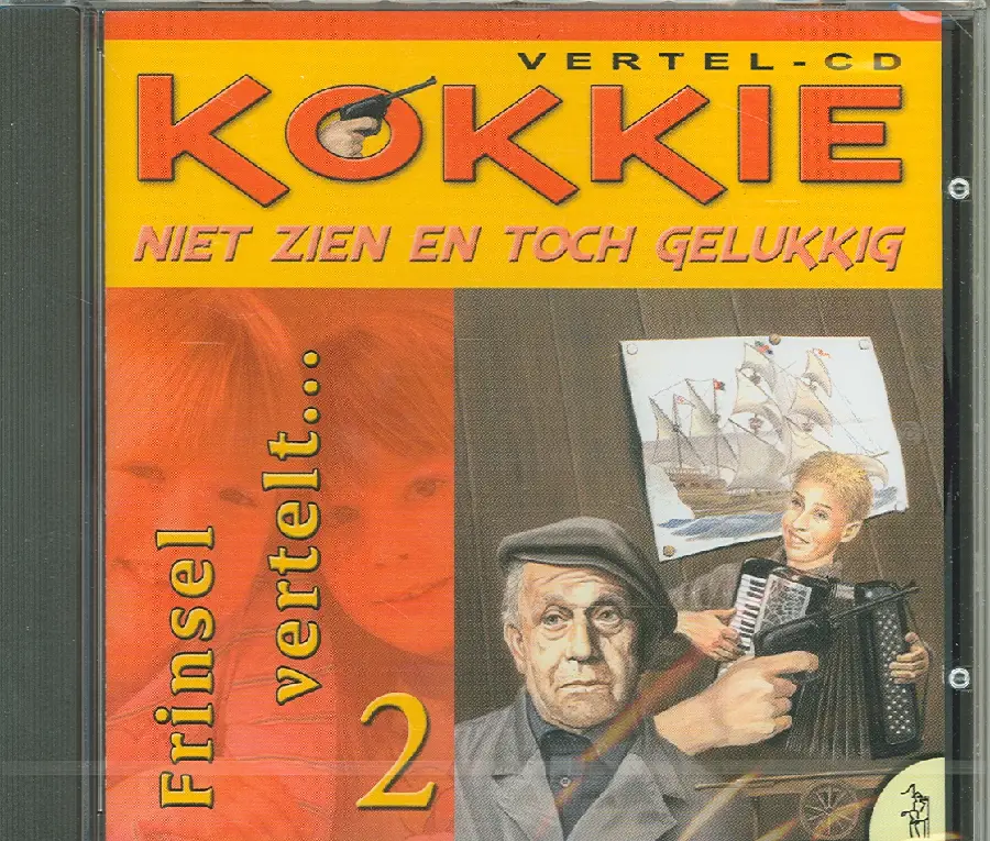 KOKKIE 2 NIET ZIEN EN TOCH GEL VERTEL CD