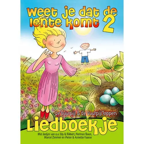 Liedboekje lente-cd deel 2