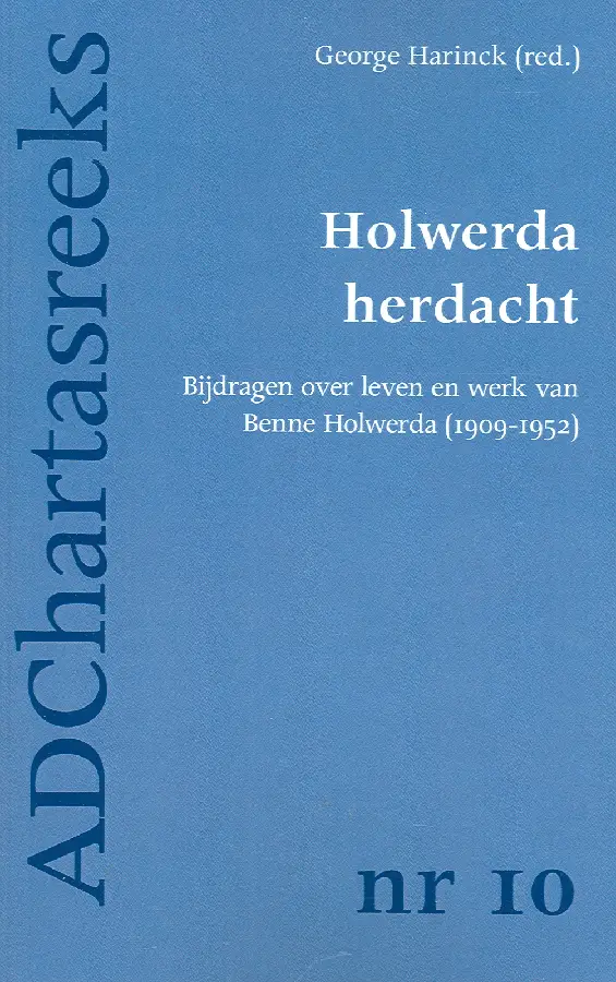 Holwerda herdacht   POD