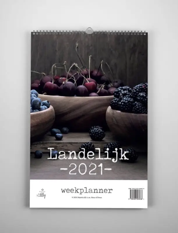 Weekplanner Landelijk met bijbeltekst
