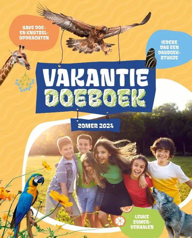 Vakantiedoeboek 2024 zomer