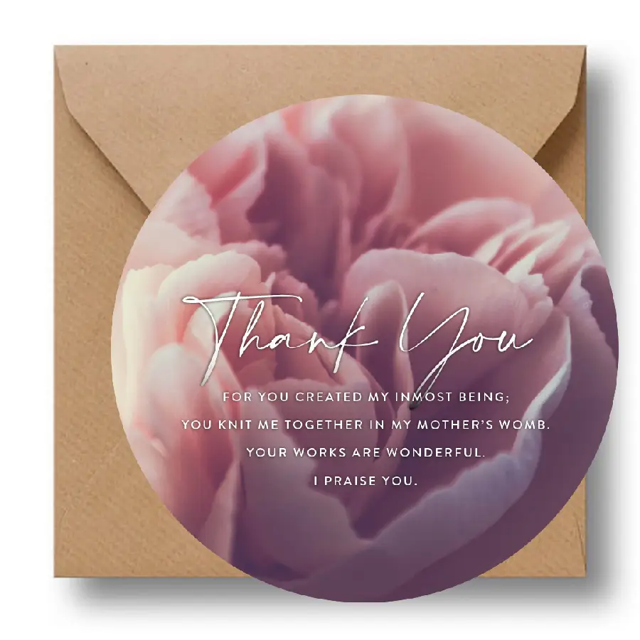 Cirkelcadeau vertrouw op de Heer