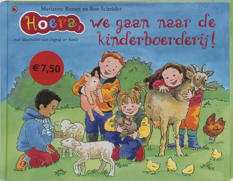 HOERA, WE GAAN NAAR DE KINDERBOERDERIJ