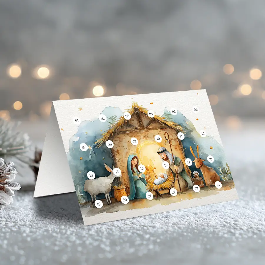 Adventskalender stal