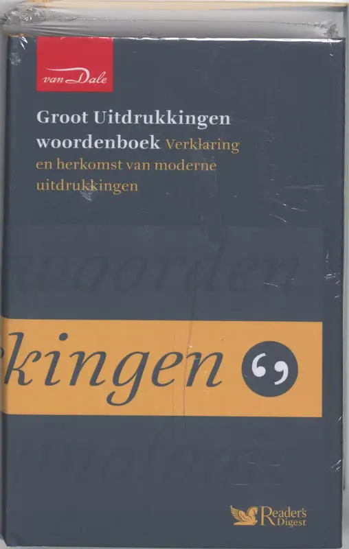 VAN DALE GROOT UITDRUKKINGENWOORDENBOEK