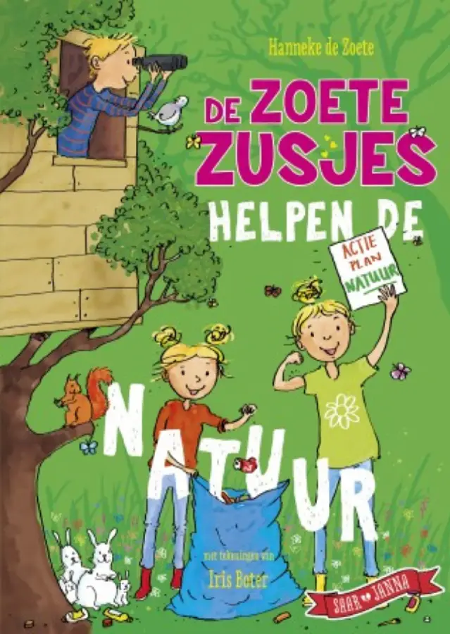 Zoete zusjes helpen de natuur
