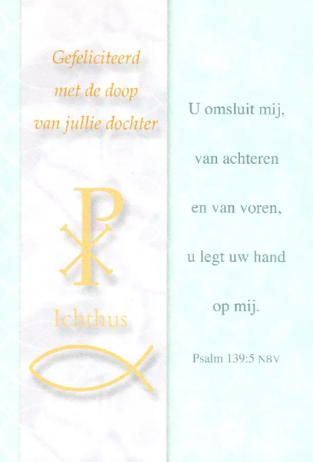 Wk doop dochter nbv ichthus