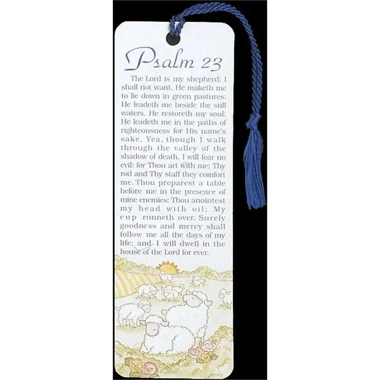 Bookmark psalm 23
