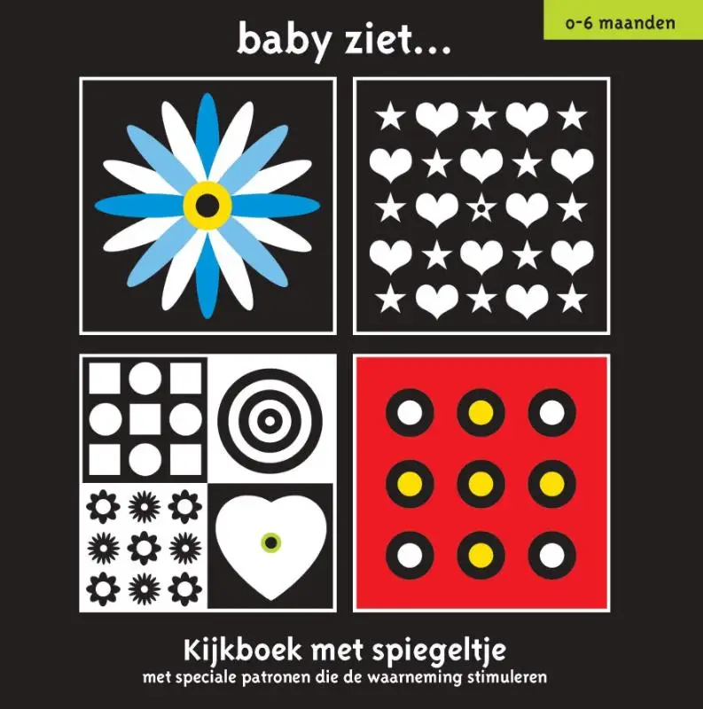baby ziet... kijkboek met spiegeltje