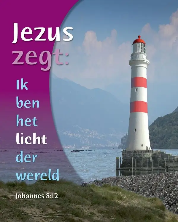 Wandbord 24x30cm vuurtoren