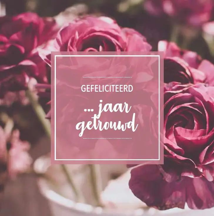 Wenskaart echtvereniging