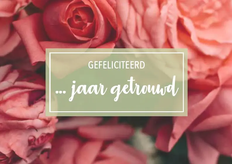 Wenskaart echtvereniging