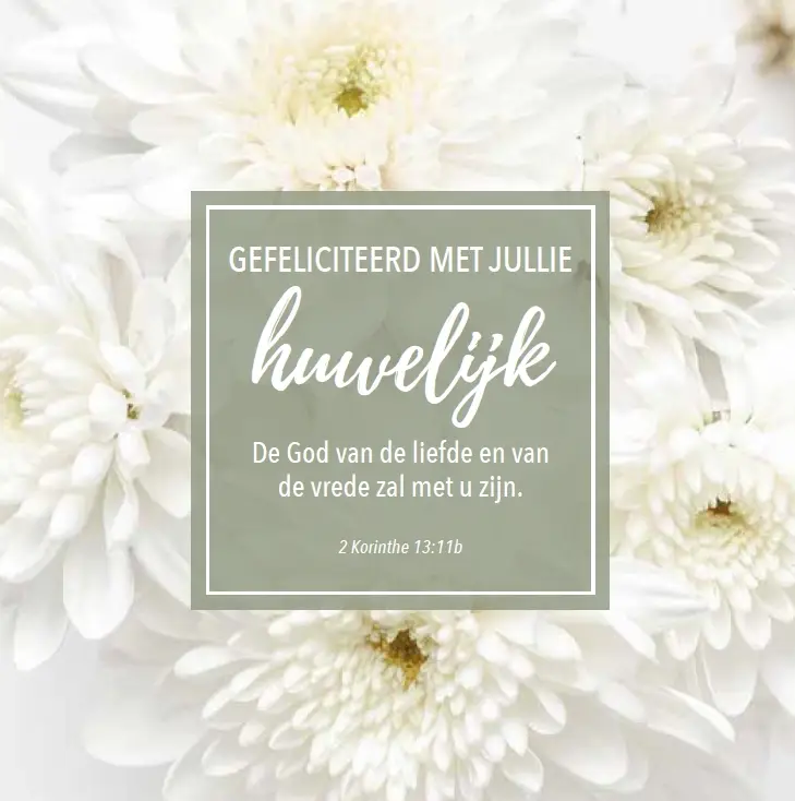 Wenskaart huwelijk mt