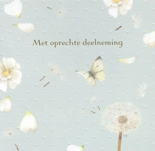 Wenskaart denk aan je