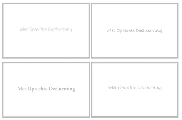 Rouw Grijs Los 100 stuks